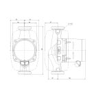 Grundfos ALPHA2 25-60 180 1x230V 50Hz 6H
